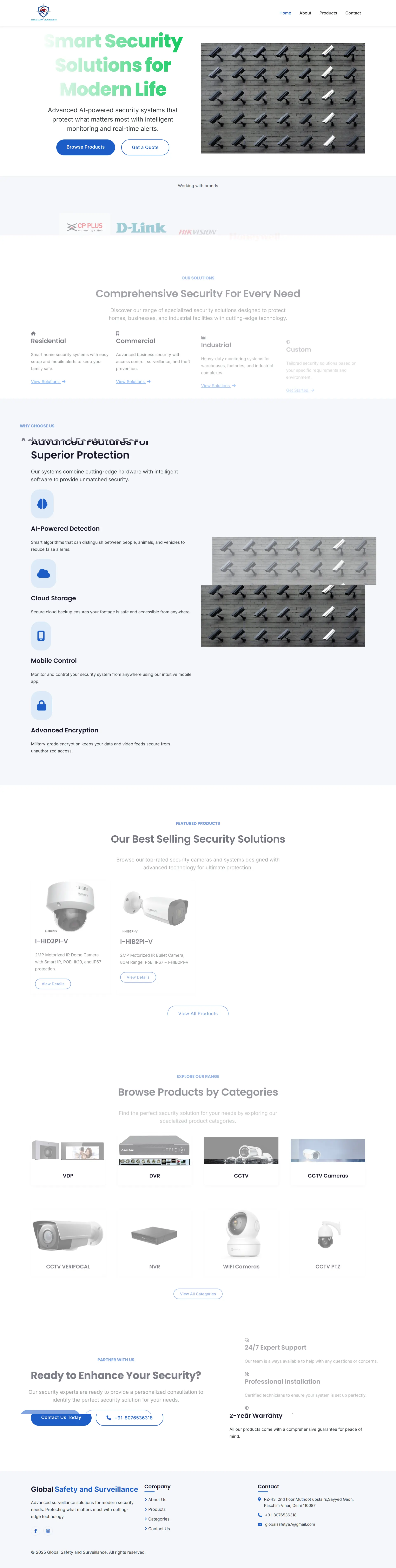 Global Safety and Surveillance project preview